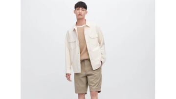 Bermudas de tipo chino de Uniqlo de color beige y para hombre