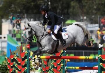 Sergio Álvarez Moya quedó 17º en salto individual.