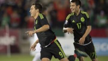 El jugador de la MLS metió el segundo gol de México.