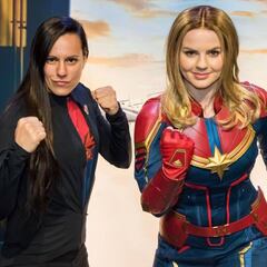 Pastrana 'cambió' el ring por el traje de Capitana Marvel