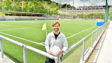 Fernando Llorente durante un acto.