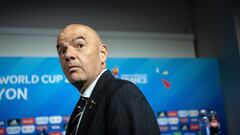FIFA president Gianni Infantino announced the decision following a meeting of the ruling Council. Photo: Sebastian Gollnow/dpa  (Foto de ARCHIVO)  05/07/2019 ONLY FOR USE IN SPAIN