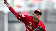 El pitcher de Diablos Rojos del México Erick Leal se va los Yankees de Nueva York