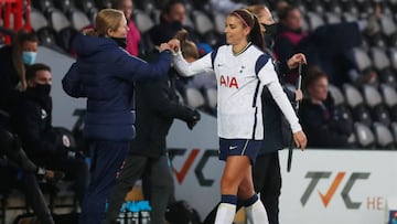 Este lunes 21 de diciembre, el Tottenham dio a conocer que Alex Morgan regresar&aacute; a los Estados Unidos tras finalizar la primera temporada de la FA WSL.