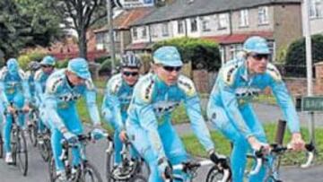 <b>EN EL OJO DEL HURACÁN. </b>Los últimos positivos de Astaná le han colocado en el punto de mira.