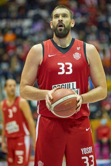 Marc Gasol debuta en la décima jornada de la Liga LEB Oro.