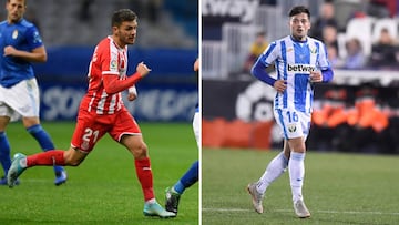 Álex Gallar y Jose Arnáiz, dos extremos que gustan al Rayo.