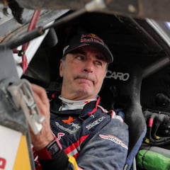 Carlos Sainz hizo 230 kilómetros sin dirección asistida