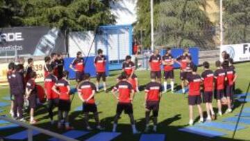 Entrenamiento del Atlético