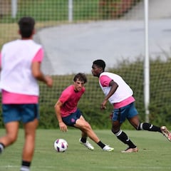 La apuesta del Athletic por Gift se refrenda con su convocatoria con la Sub-18