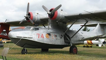 Así es el Catalina, el único avión anfibio del Ejército español que participó en la Segunda Guerra Mundial