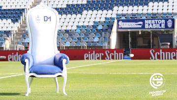 Al igual que Newell&rsquo;s, el Lobo le confeccion&oacute; un asiento al Diez que podr&aacute; ser adquirido por los hinchas. Habr&aacute; uno por encuentro.