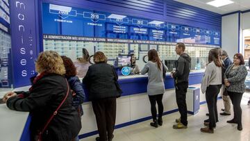 Loter¨ªa de Navidad 2019: hasta qu¨¦ hora se pueden comprar d¨¦cimos
