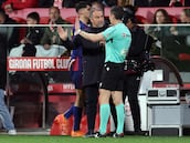 Flick y la posible falta a Koundé: “Si hubiéramos jugado bien, podría criticar la decisión...”