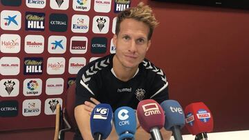 Néstor Susaeta, jugador del Albacete