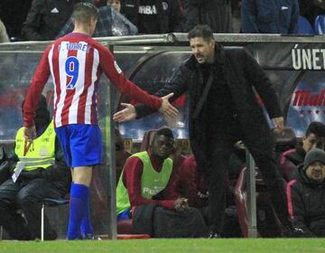 Atlético Madrid manager, Diego Simeone, has a lot to do with player decisions.