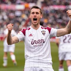 Dubasin iguala a Higinio como máximo goleador del Albacete