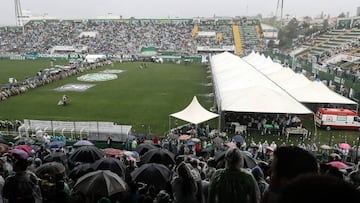 Chapecoense will return to play an official game on 29 January