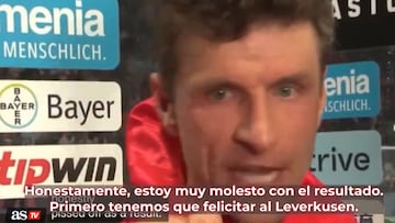 Las declaraciones de Müller que encienden la situación del Bayern