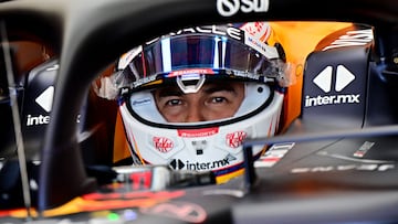 Formula One F1 - Hungarian Grand Prix - Hungaroring, Budapest, Hungary - July 19, 2024 Red Bull's Sergio Perez during practice REUTERS/Marton Monus