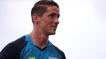 El delantero español del Sagan Tosu, Fernando Torres.