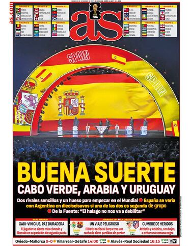 Las portadas de AS de noviembre