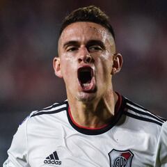 Borré: "Estoy feliz en River, no estoy apurado para irme"