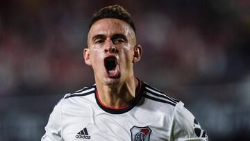 Borré: "Estoy feliz en River, no estoy apurado para irme"