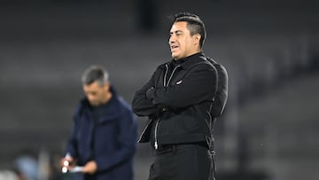 Efrain Juarez head coach of Pumas during the 16th round match between Pumas UNAM and FC Juarez as part of the Liga BBVA MX Varonil, Torneo Clausura 2026 at Olimpico Universitario Stadium, on April 21, 2026 in Mexico City, Mexico.
