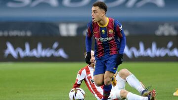 El estadounidense volvi&oacute; a la titularidad con el cuadro blaugrana, que fue derrotado por el Athletic de Bilbao en la final de la Supercopa de Espa&ntilde;a.