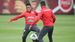 Cueva si sonríe con Perú