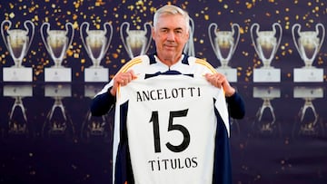 Tras proclamarse campeón del mundo en la final contra el Pachuca, el entrenador italiano se convirtió en el técnico con más títulos de historia del Real Madrid habiendo conseguido 15 trofeos para las vitrinas del club.