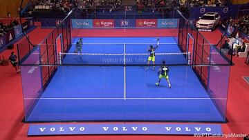 Belasteguín destruye toda lógica posible y hace un punto que ya es historia del pádel