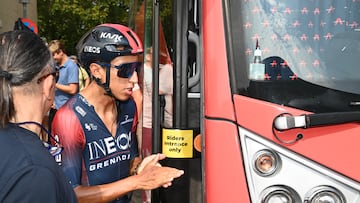 Egan Bernal, ciclista colombiano del INEOS