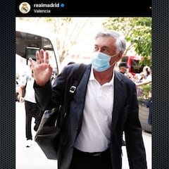 Mbappé 'aparece' en una foto publicada por el Madrid