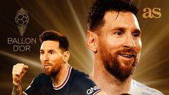 Messi ganó el Balón de Oro a Lewandowski por 33 puntos