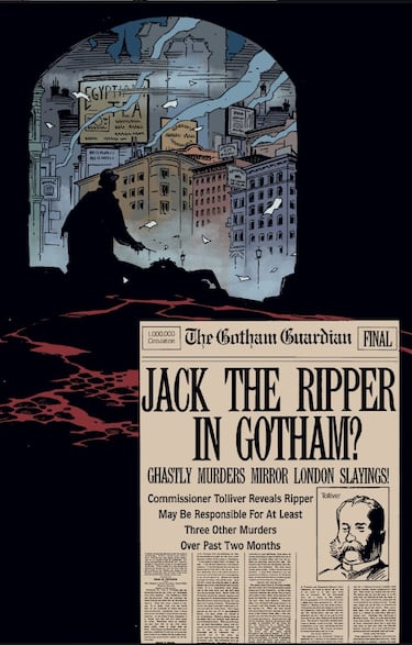 Reseña de ‘Batman: Gotham a luz de gas’. Bruce Wayne contra Jack el Destripador