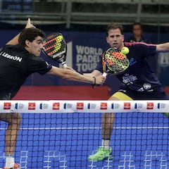 Paquito y Lebrón logran el primer título de una pareja española