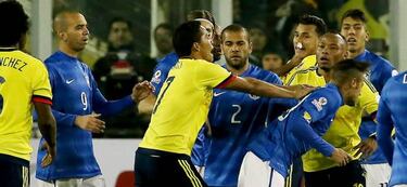 Brasil vs Colombia, cuarto capítulo de una rivalidad caliente