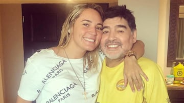 Rocío Oliva, novia de Maradona, será manager de fútbol femenino de Gimnasia