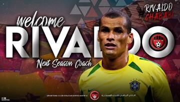 Rivaldo firma para entrenar a un equipo marroquí de 3ª División