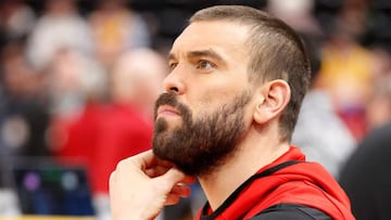 El pívot de Toronto Raptors Marc Gasol.