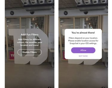 Snapchat necesita saber tu ubicación para usar las funciones básicas, ¿por qué?