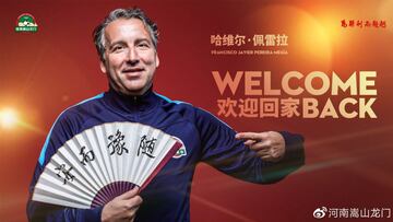 Javier Pereira regresa a los banquillos en China