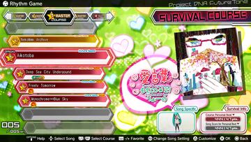 Captura de pantalla - Hatsune Miku: Project Diva Future Tone (PS4)