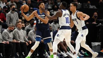 Doncic se pierde su cuarto partido consecutivo y los Mavericks caen en Minnesota. Los Wolves, con cuatro victorias seguidas, emergen en el Oeste.