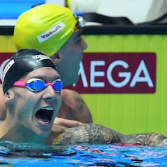 Dressel vive su gran tarde y ya suma seis oros y una plata