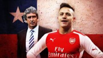 El domingo se jugará un nuevo duelo entre Pellegrini y Sánchez.
