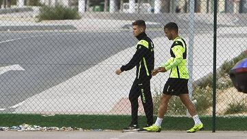 Preocupación por la lesión en la rodilla de Borja Martínez