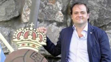 <b>SATISFECHO. </b>Aperribay está contento con la marcha económica de la Real.